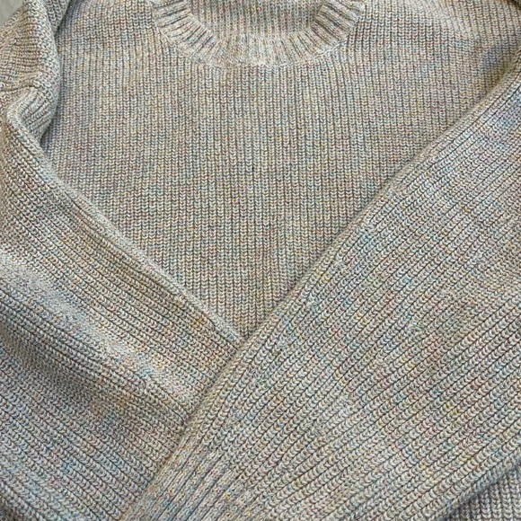 Women’s 525 White Sweater w/Metallic Sparkle Thread sz XL - Picture 9 of 9